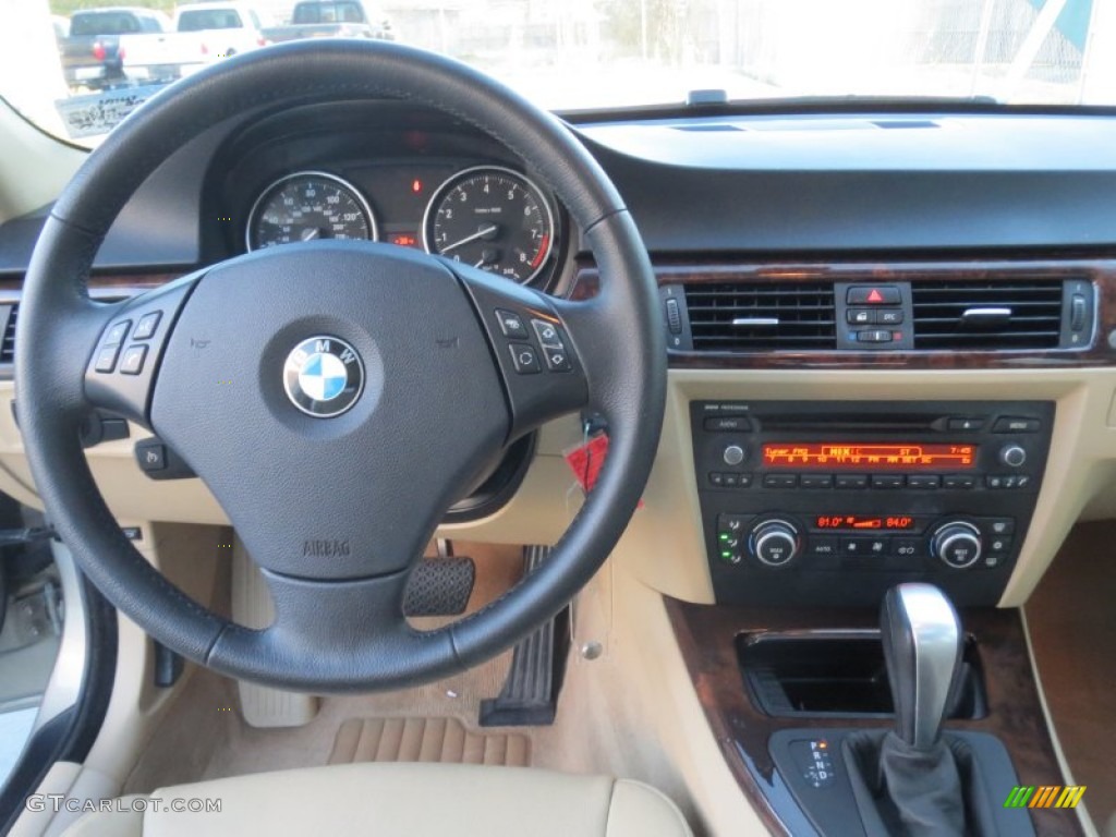 2008 3 Series 335i Sedan - Platinum Bronze Metallic / Beige photo #34