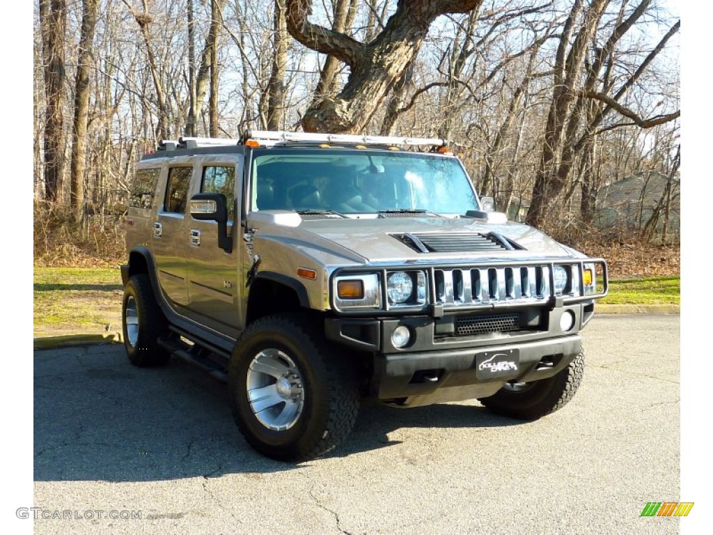 2004 H2 SUV - Pewter Metallic / Wheat photo #1