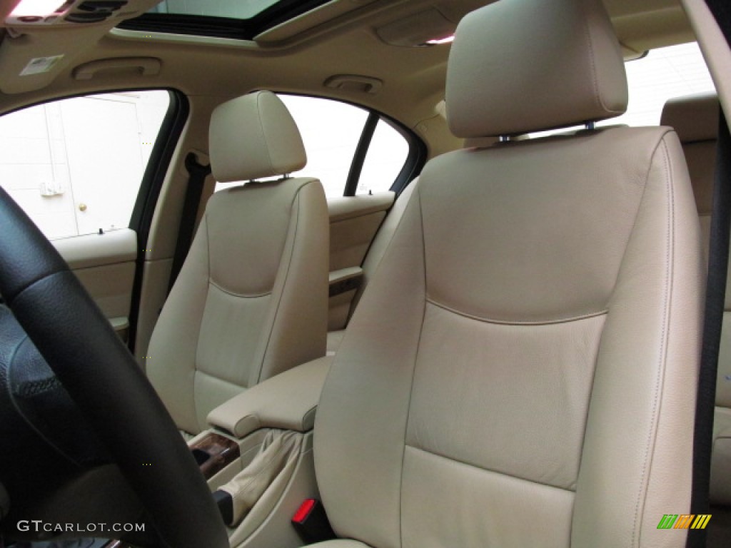 2006 3 Series 325i Sedan - Silver Grey Metallic / Beige photo #16