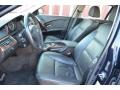 Black Front Seat Photo for 2007 BMW 5 Series #74755324