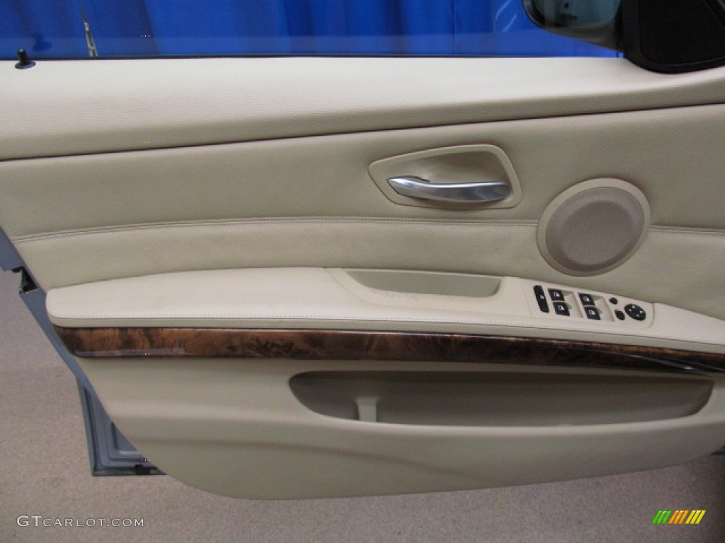 2006 3 Series 325i Sedan - Silver Grey Metallic / Beige photo #35