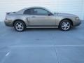 2002 Mineral Grey Metallic Ford Mustang V6 Coupe  photo #2