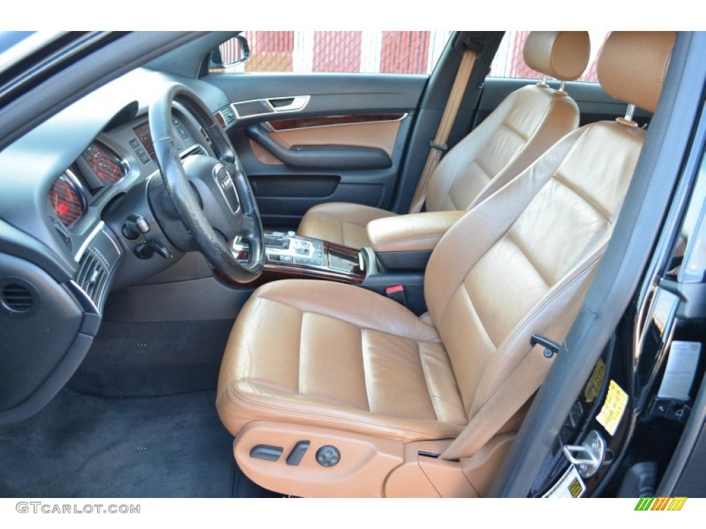 2006 Audi A6 3.2 Sedan Front Seat Photo #74755796