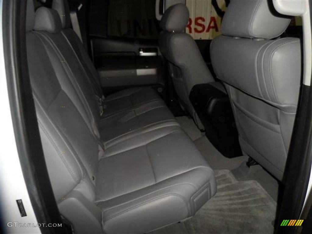 2007 Tundra Limited Double Cab - Super White / Graphite Gray photo #20