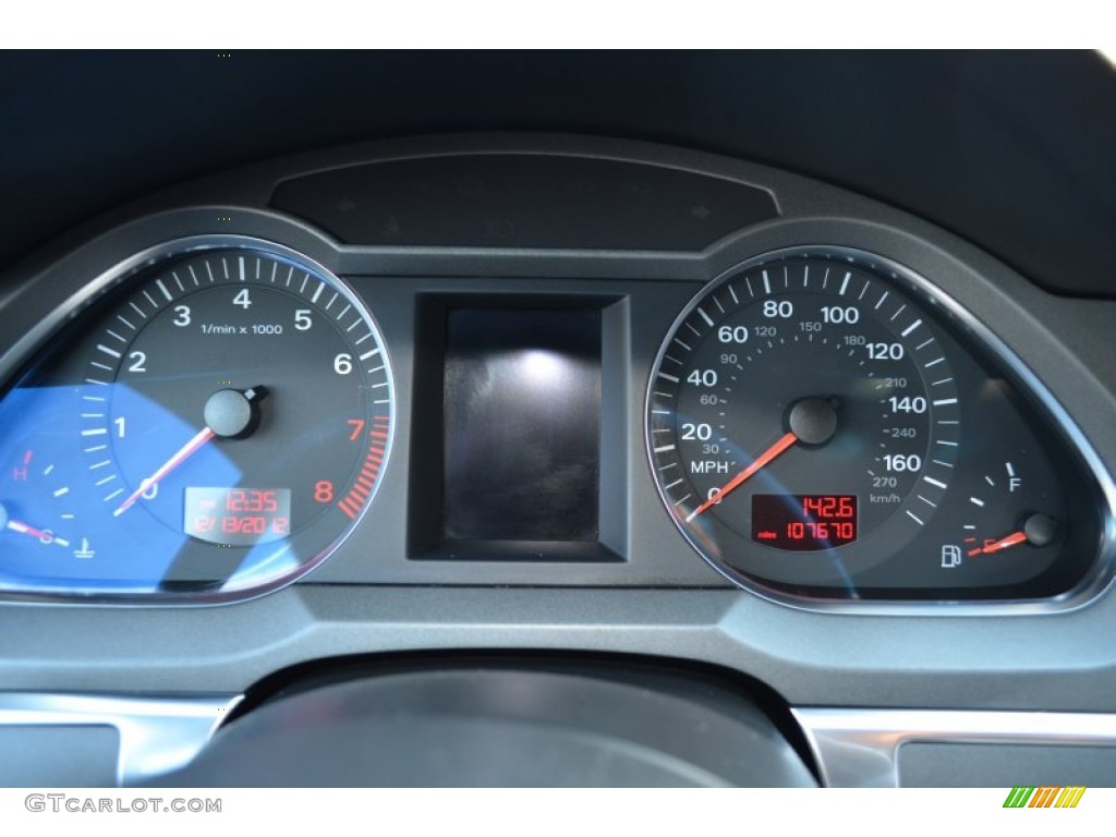 2006 Audi A6 3.2 Sedan Gauges Photos