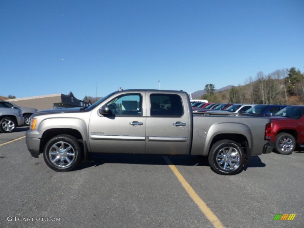 2013 Sierra 1500 Denali Crew Cab AWD - Steel Gray Metallic / Ebony photo #1