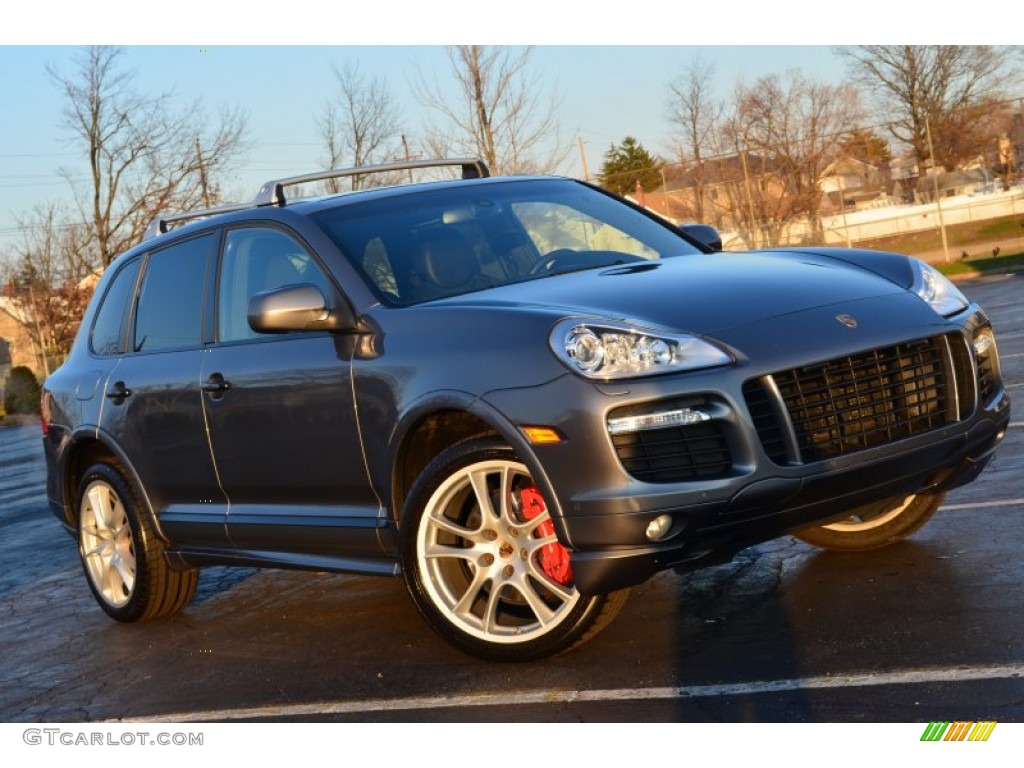 2009 Cayenne GTS - Meteor Grey Metallic / Black w/Alcantara photo #1