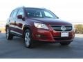 Wild Cherry Metallic 2010 Volkswagen Tiguan Wolfsburg Edition