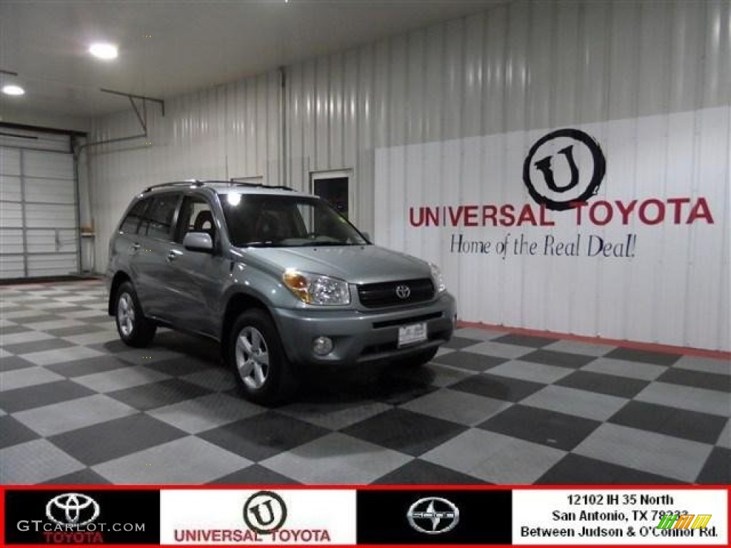 2004 RAV4 4WD - Everglade Green Metallic / Taupe photo #1