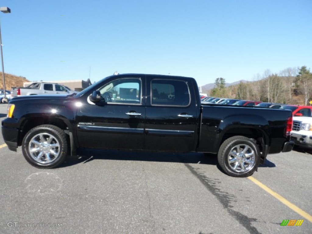 2013 Sierra 1500 Denali Crew Cab AWD - Onyx Black / Ebony photo #1