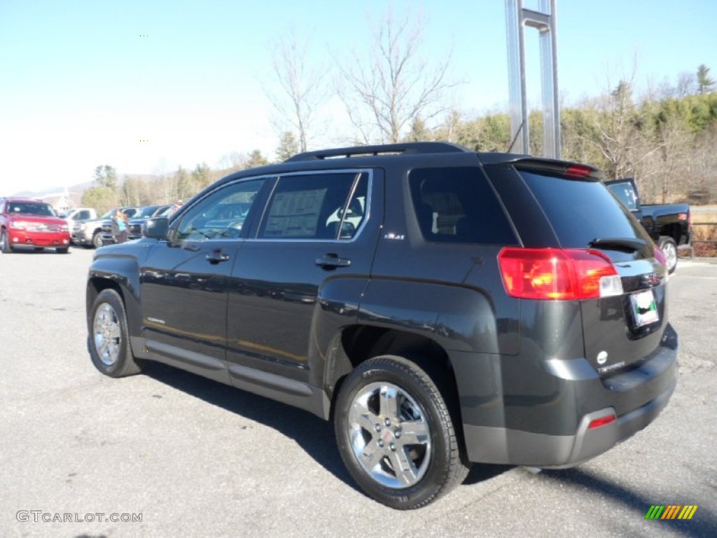 2013 Terrain SLE AWD - Ashen Gray Metallic / Jet Black photo #5