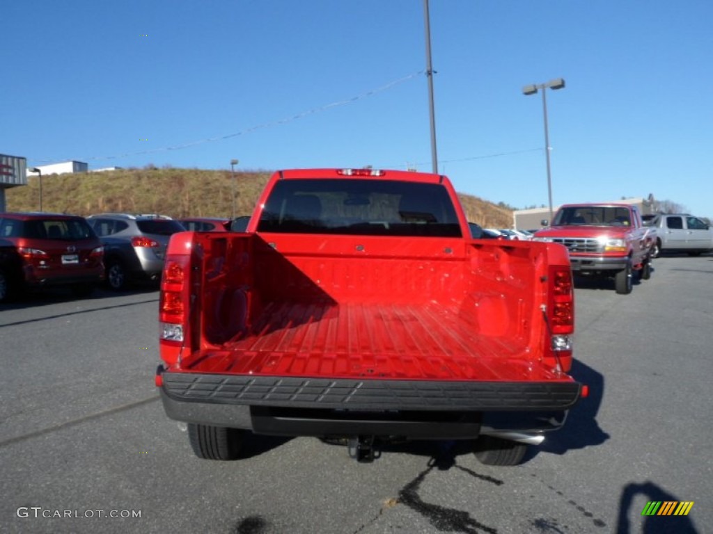 2013 Sierra 1500 Regular Cab 4x4 - Fire Red / Ebony photo #8