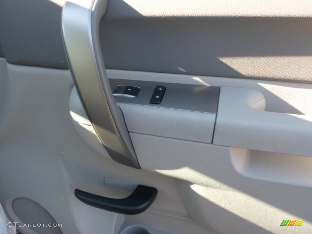 2013 Sierra 1500 SLE Crew Cab 4x4 - Summit White / Light Titanium/Dark Titanium photo #33