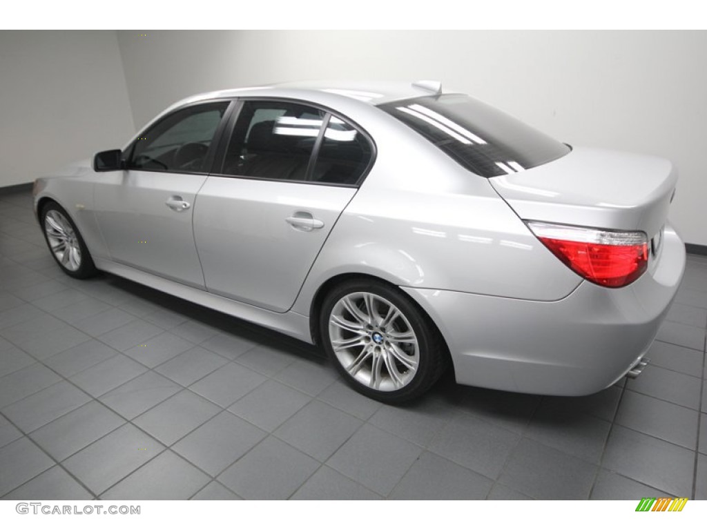 Titanium Silver Metallic 2010 BMW 5 Series 528i Sedan Exterior Photo #74761723
