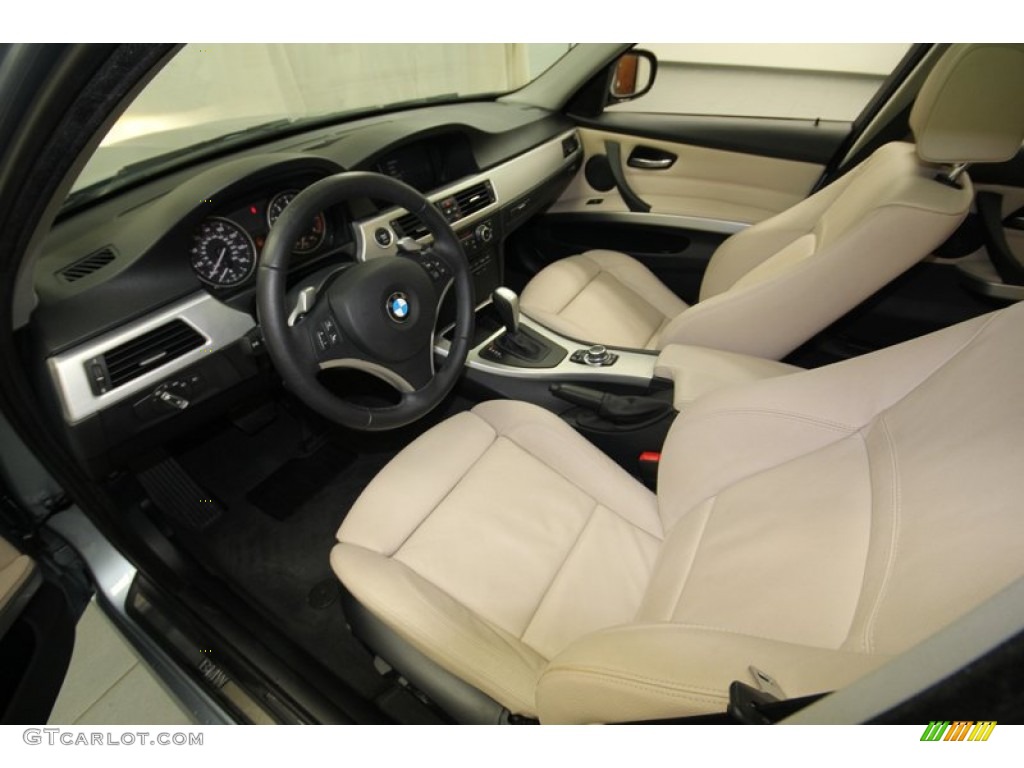 2010 3 Series 335i Sedan - Blue Water Metallic / Oyster/Black Dakota Leather photo #3