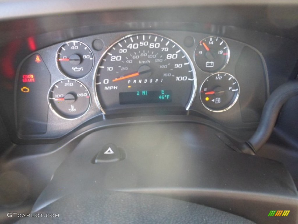 2013 Chevrolet Express LT 1500 AWD Passenger Van Gauges Photo #74762890