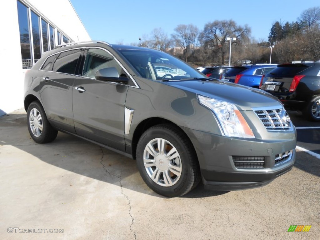 Evolution Green Metallic 2013 Cadillac SRX Luxury FWD Exterior Photo #74762986