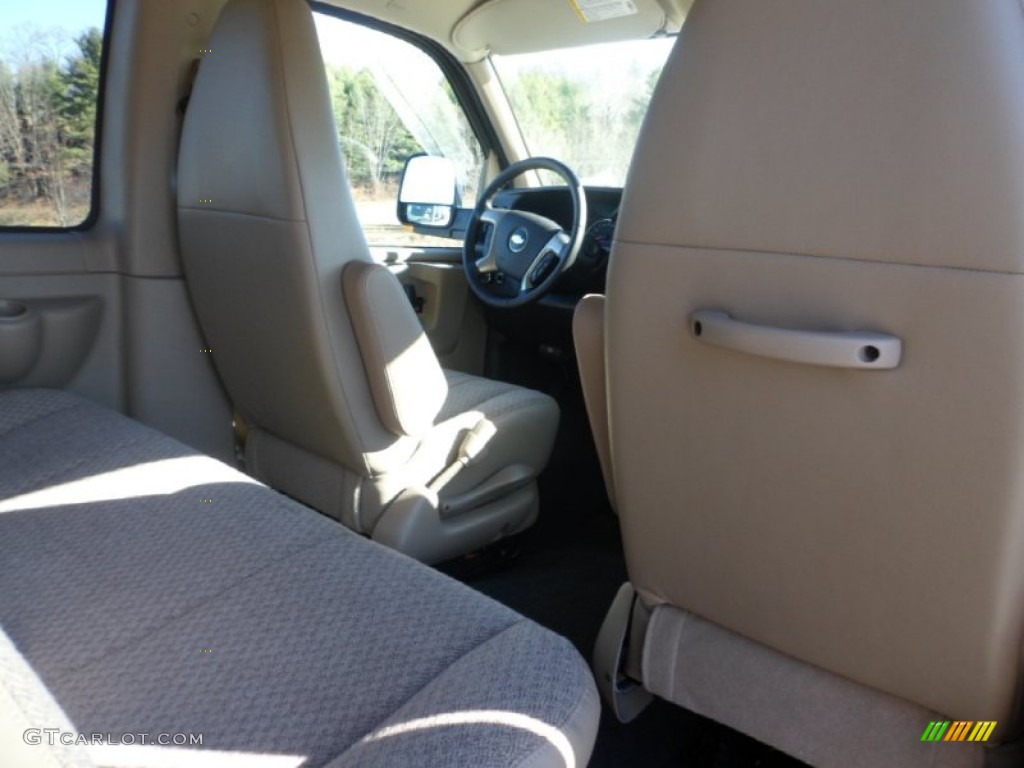 2013 Express LT 1500 AWD Passenger Van - Sandstone Metallic / Neutral photo #33