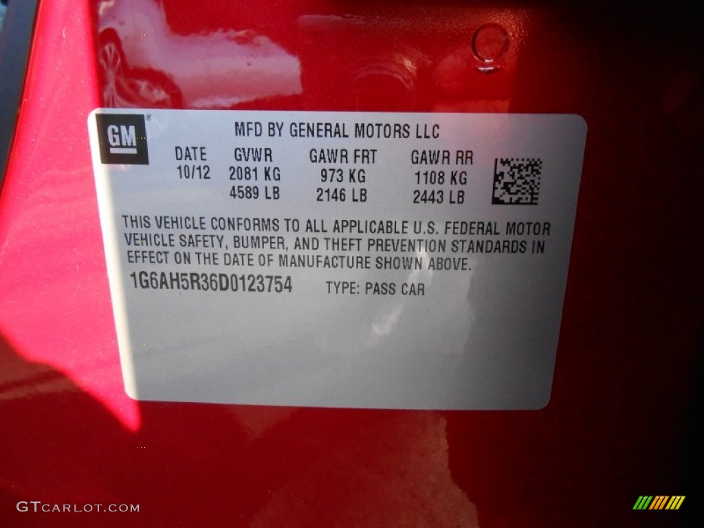 2013 ATS 3.6L Luxury AWD - Crystal Red Tintcoat / Jet Black/Jet Black Accents photo #15