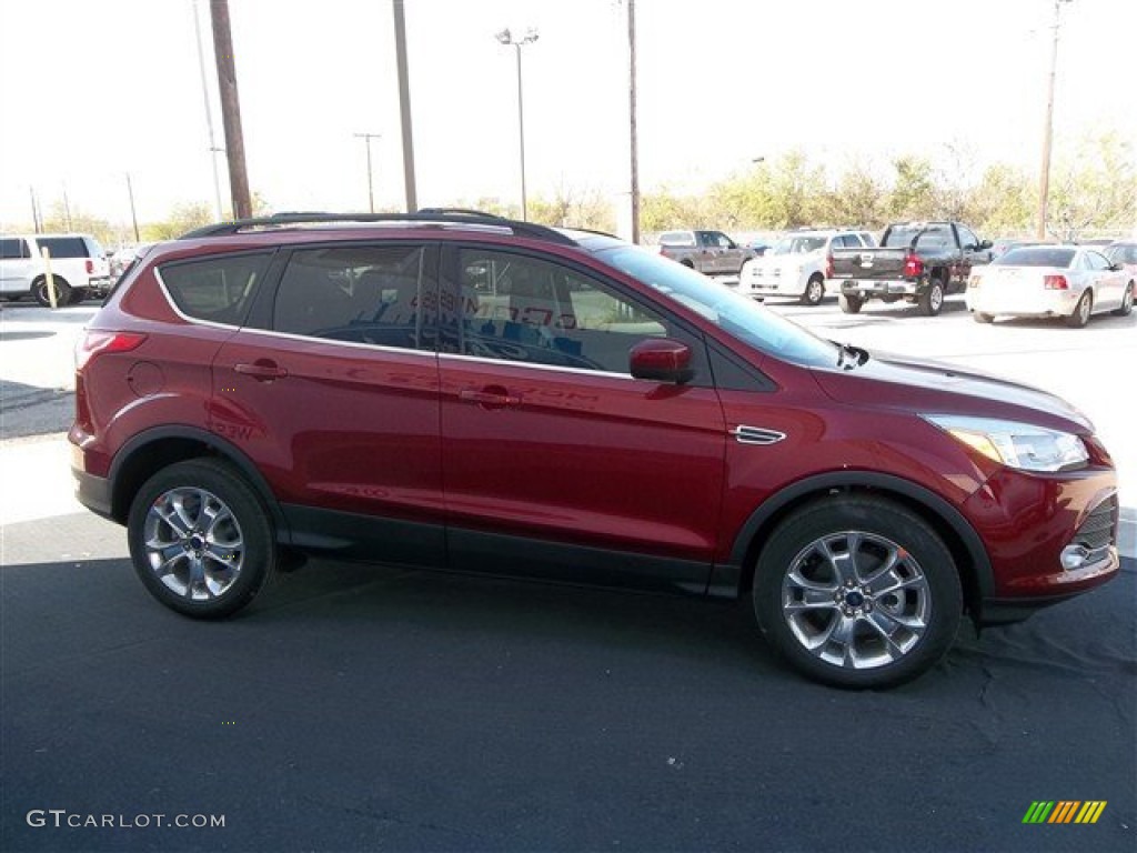 2013 Escape SE 1.6L EcoBoost - Ruby Red Metallic / Medium Light Stone photo #8