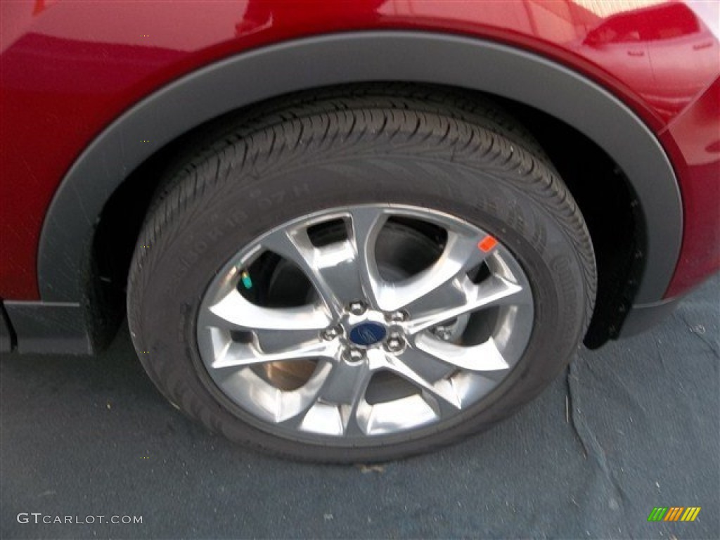 2013 Escape SE 1.6L EcoBoost - Ruby Red Metallic / Medium Light Stone photo #10