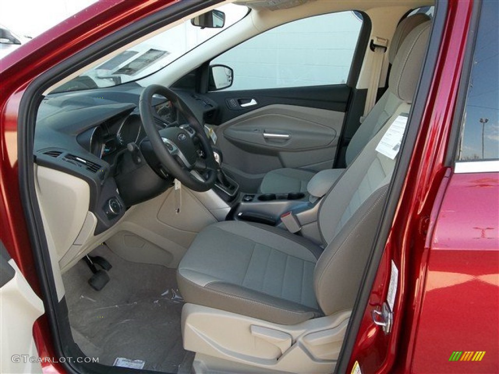 2013 Escape SE 1.6L EcoBoost - Ruby Red Metallic / Medium Light Stone photo #18