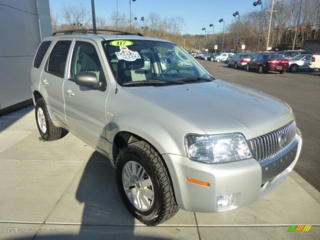 Silver Metallic 2007 Mercury Mariner Luxury 4WD Exterior Photo #74764380
