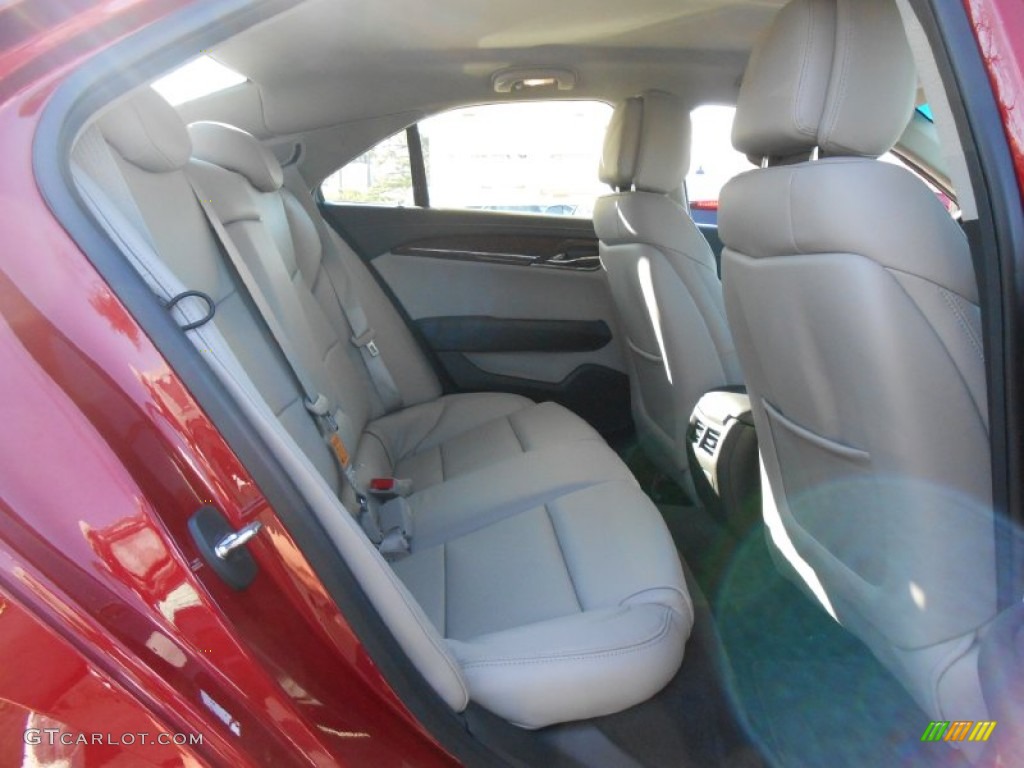 2013 Cadillac ATS 3.6L Luxury AWD Rear Seat Photo #74765109