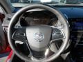 Light Platinum/Jet Black Accents 2013 Cadillac ATS 3.6L Luxury AWD Steering Wheel