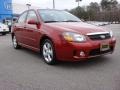 Spicy Red Metallic - Spectra EX Sedan Photo No. 4