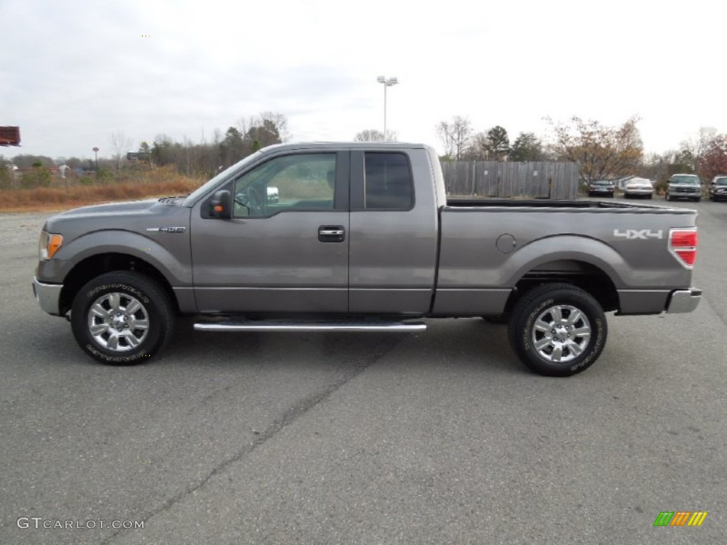 Sterling Grey Metallic 2010 Ford F150 XLT SuperCab 4x4 Exterior Photo #74766481