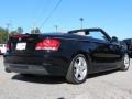 2008 Jet Black BMW 1 Series 135i Convertible  photo #7