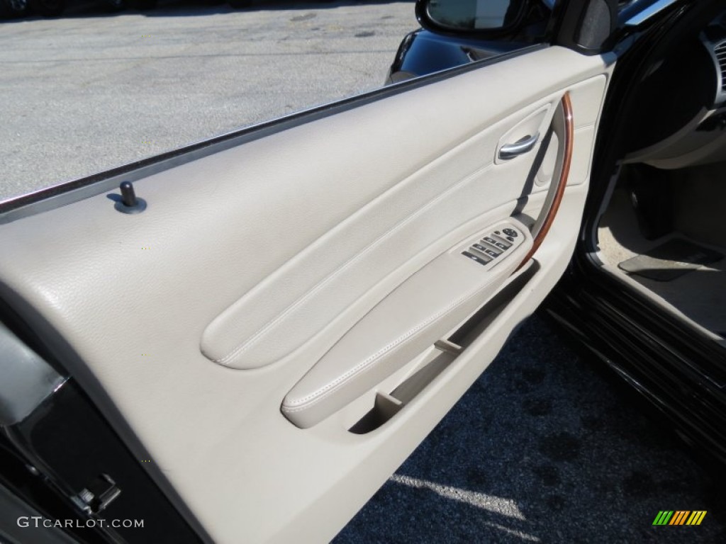 2008 1 Series 135i Convertible - Jet Black / Savanna Beige photo #11