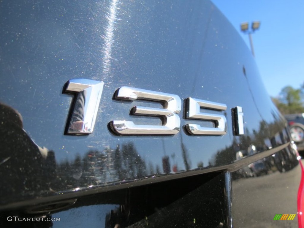 2008 1 Series 135i Convertible - Jet Black / Savanna Beige photo #16