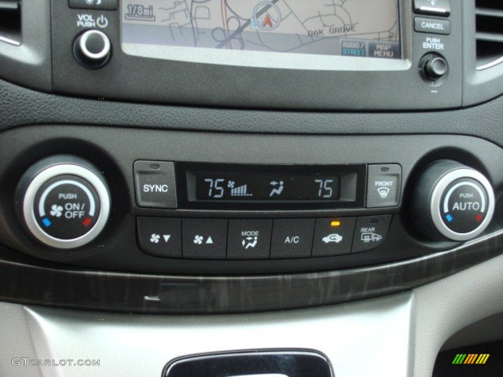 2012 CR-V EX-L - Polished Metal Metallic / Gray photo #22