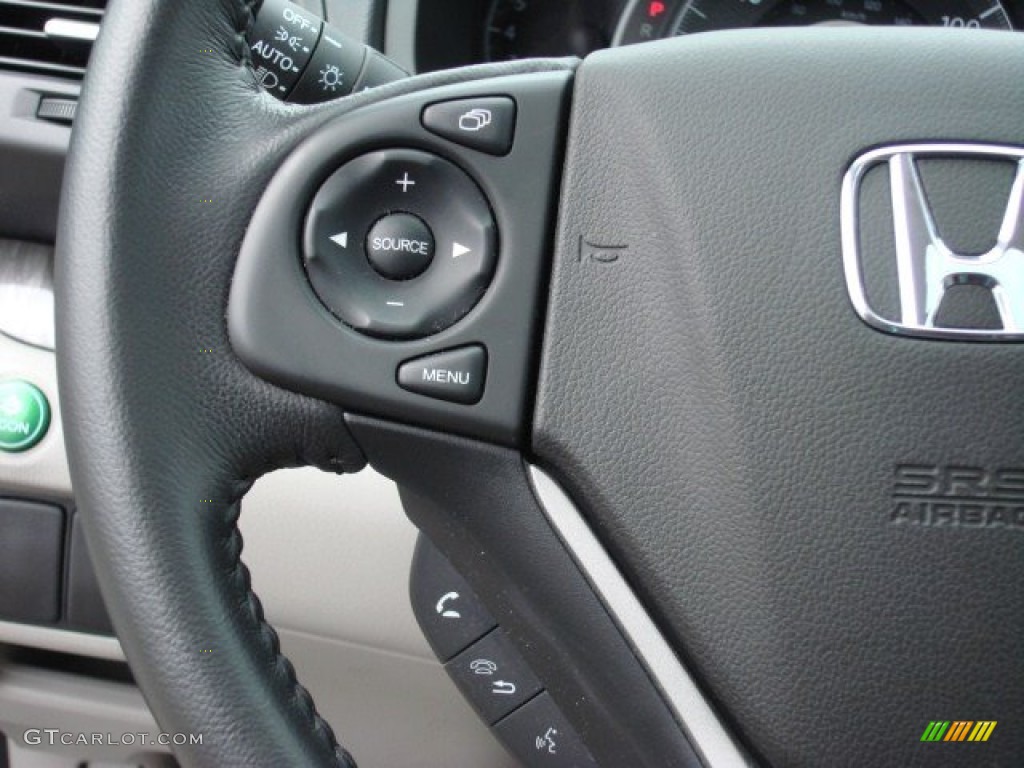 2012 CR-V EX-L - Polished Metal Metallic / Gray photo #26