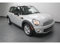 2013 White Silver Metallic Mini Cooper Hardtop  photo #1