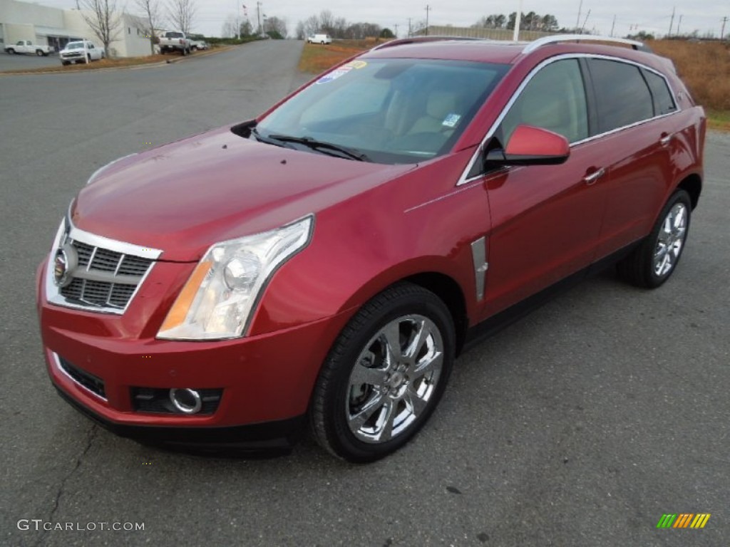Crystal Red Tintcoat 2010 Cadillac SRX V6 Exterior Photo #74767801
