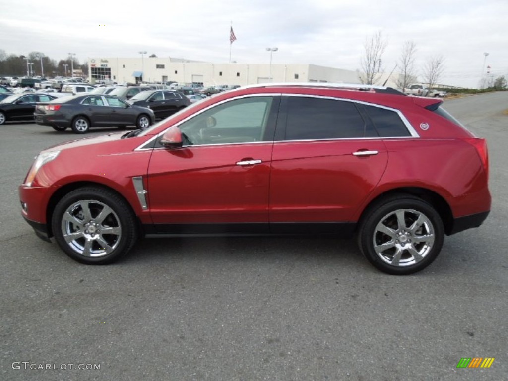Crystal Red Tintcoat 2010 Cadillac SRX V6 Exterior Photo #74767907