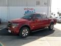 2013 Ruby Red Metallic Ford F150 FX4 SuperCrew 4x4  photo #2