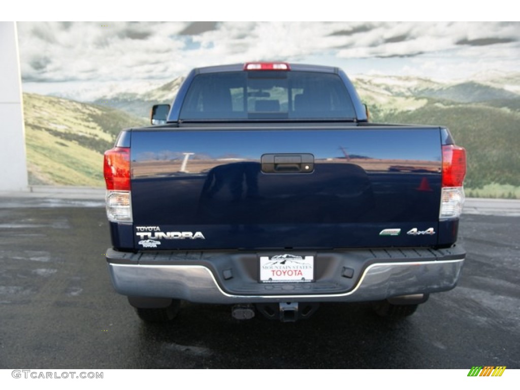 2013 Tundra Double Cab 4x4 - Nautical Blue Metallic / Graphite photo #4