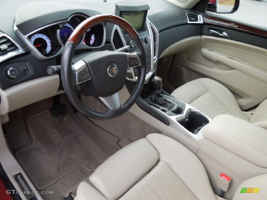 Shale/Ebony Interior 2010 Cadillac SRX V6 Photo #74768326
