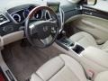 2010 Cadillac SRX Shale/Ebony Interior Prime Interior Photo