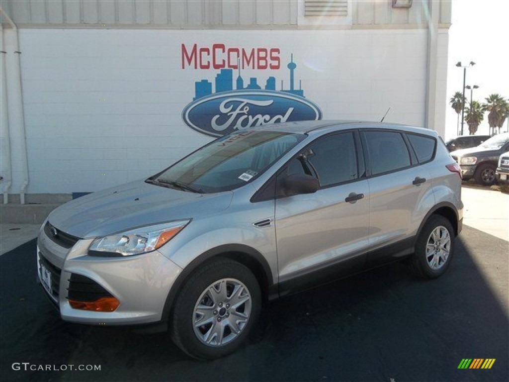 2013 Escape S - Ingot Silver Metallic / Charcoal Black photo #2