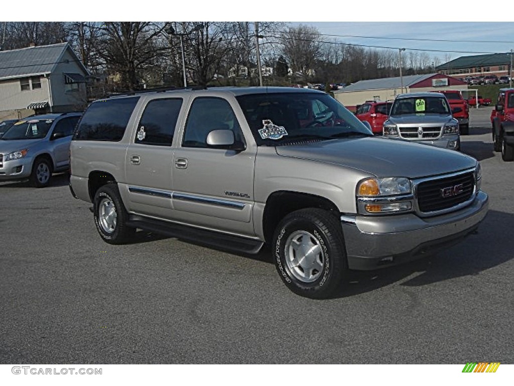 2004 Yukon XL 1500 SLT 4x4 - Silver Birch Metallic / Pewter/Dark Pewter photo #1