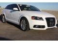 Ibis White 2012 Audi A3 2.0T