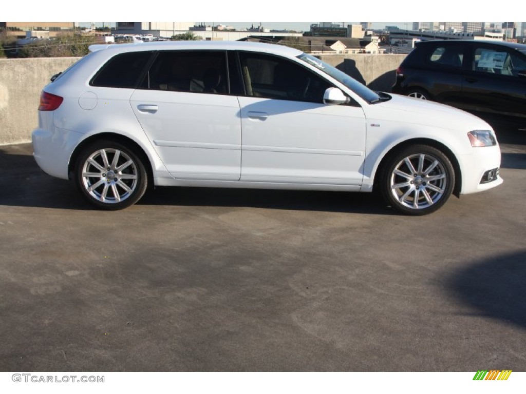Ibis White 2012 Audi A3 2.0T Exterior Photo #74771151