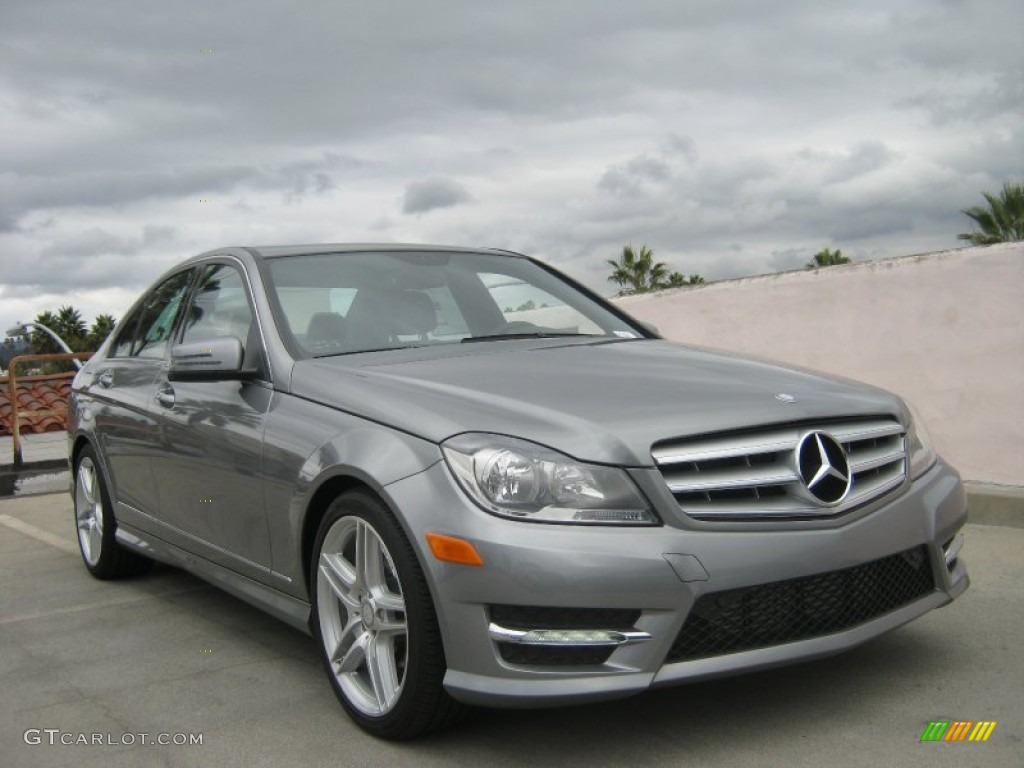 Palladium Silver Metallic 2013 Mercedes-Benz C 250 Sport Exterior Photo #74771437