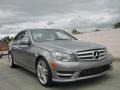 Palladium Silver Metallic 2013 Mercedes-Benz C 250 Sport Exterior