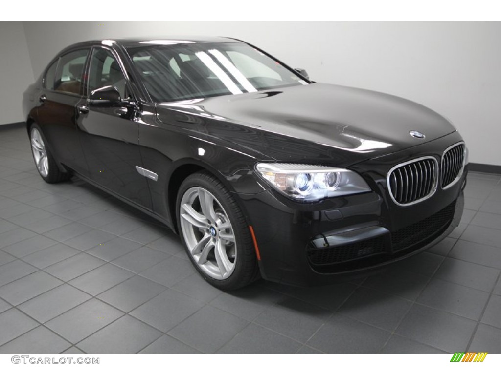 Individual Citrin Black Metallic 2013 BMW 7 Series 750Li Sedan Exterior Photo #74771479